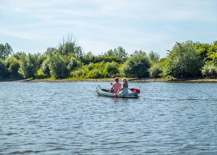 Сasa de vacaciones Marina Strandbad Aan Het Oever Mit Zaun Haus Nr 135 Olburgen