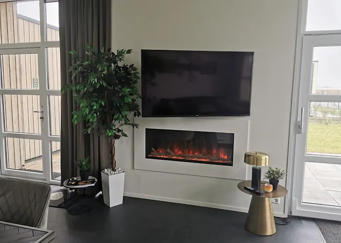 Marina Strandbad Aan Het Oever Mit Zaun Haus Nr 135 Сasa de vacaciones Olburgen