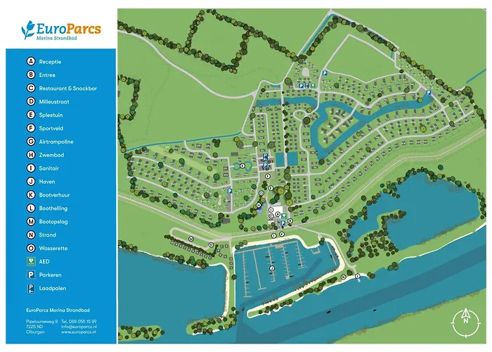 Marina Strandbad Aan Het Oever Mit Zaun Haus Nr 135 *