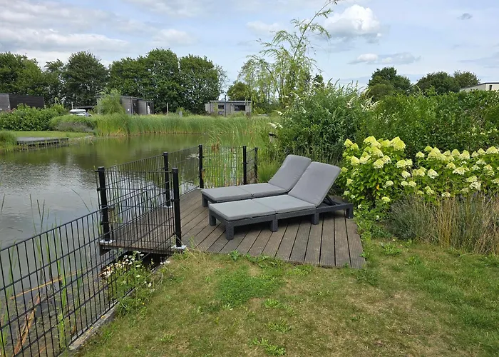 Marina Strandbad Aan Het Oever Mit Zaun Haus Nr 135 Сasa de vacaciones Olburgen