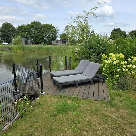 Marina Strandbad Aan Het Oever Mit Zaun Haus Nr 135 度假居 Olburgen